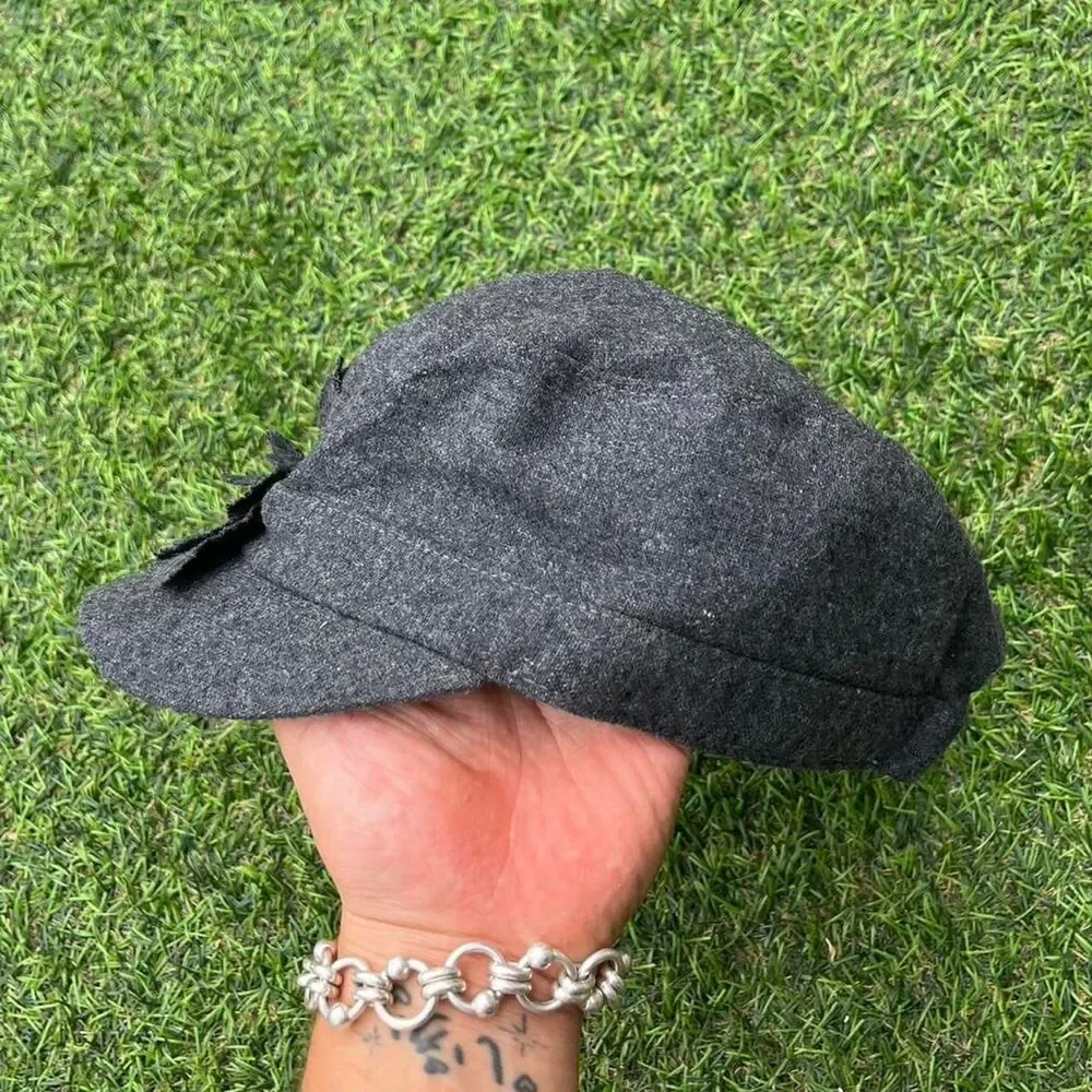 Unbranded Women's Black and Grey Hat